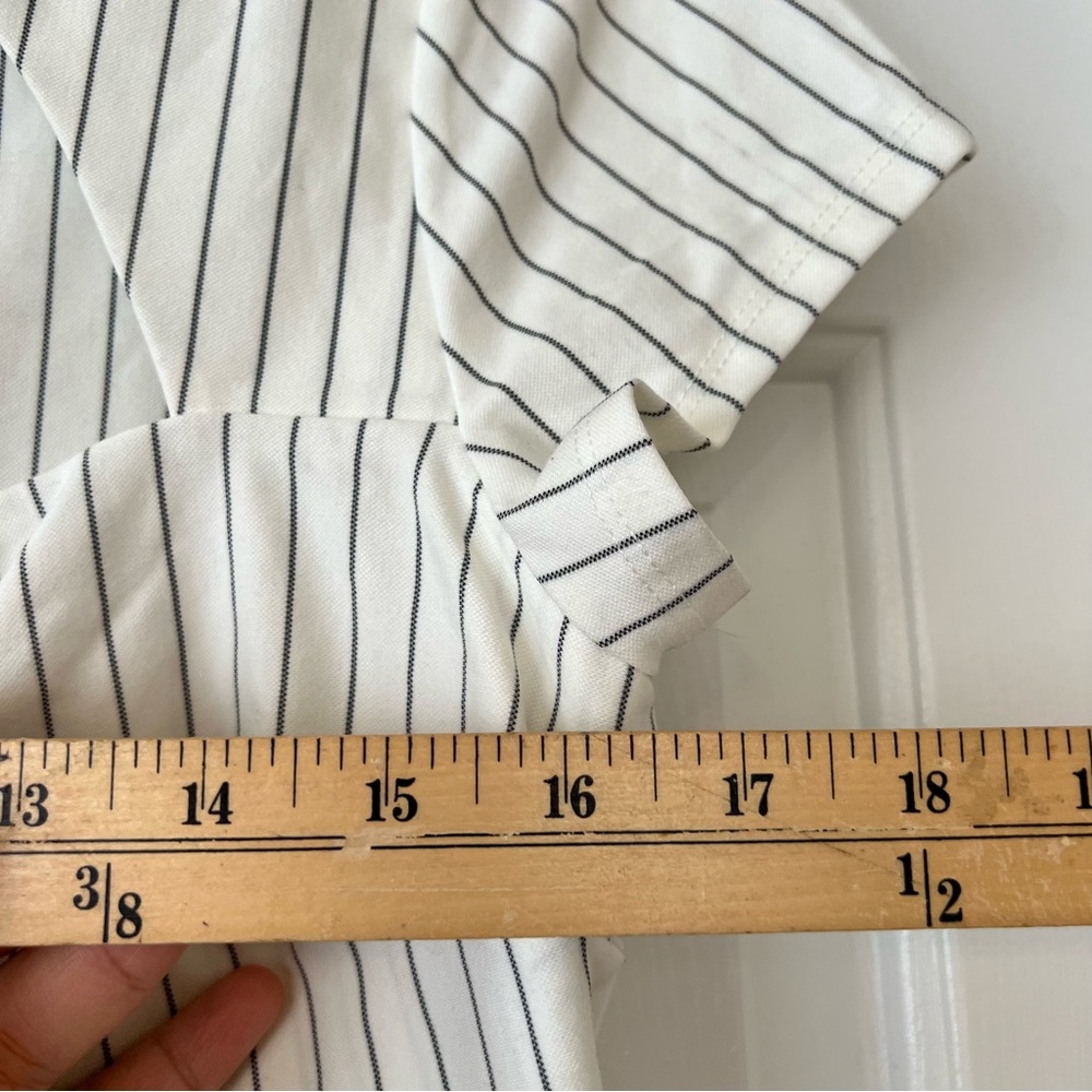 NWT Wild Fable Short Sleeve Mini Shift Dress- Black and White Size L - Picture 7 of 11